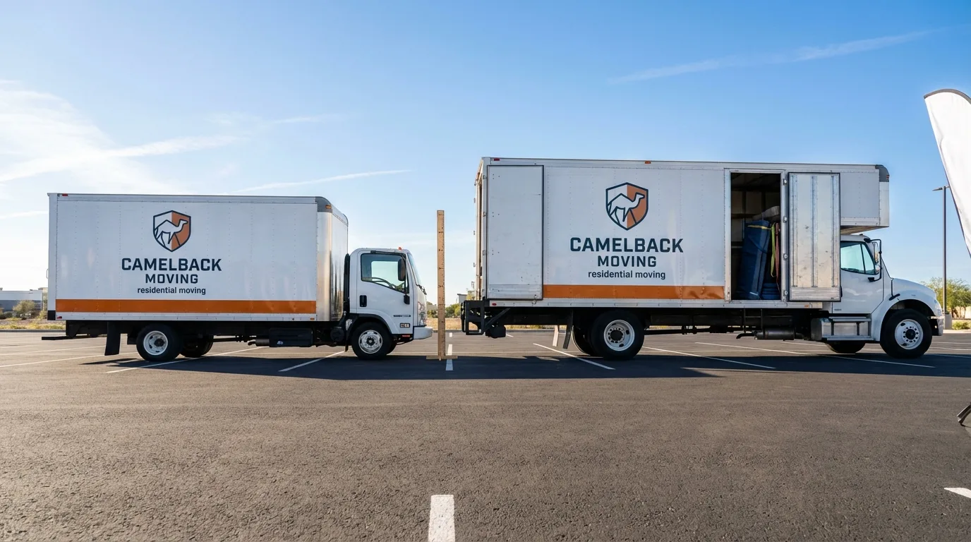 Moving truck size capacity guide in Dawsonville